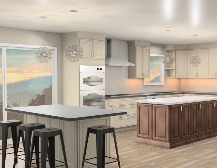 Kitchen remodel design completed for an Eastlake Ohio family