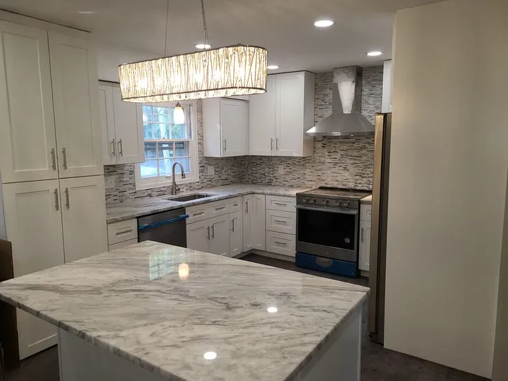 Cleveland Cabinets kitchen cabinets fitted in an Eastlake Ohio home