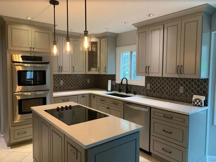 Completed kitchen remodel in an Eastlake Ohio home